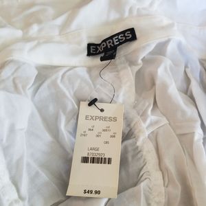New express button up blouse